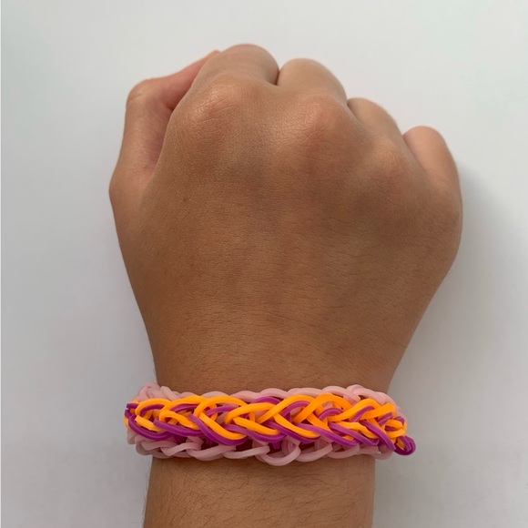 Raindrops Loom Bracelet - Picture 2 of 3